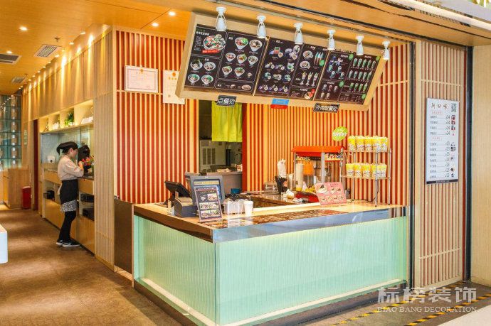 布蘭諾奶茶門店裝修奶茶店裝修公司怎樣選？